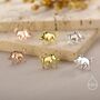 Sterling Silver Wild Boar Stud Earrings, thumbnail 6 of 12