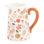 17cm Autumn Leaves And Pumpkins Ceramic Flower Jug, thumbnail 3 of 3