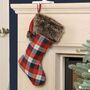 Cosy Home Winter Plaid Draught Excluder, thumbnail 9 of 9