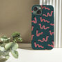 Funny Worm Phone Case, More Colours, thumbnail 1 of 2