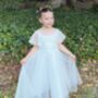 Grace ~ Off White Flower Girl Or Communion Dress, thumbnail 7 of 9