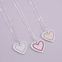 Personalised Heart Charm Necklace, thumbnail 2 of 5