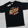 'Established 2005' 18th Birthday Gift T Shirt, thumbnail 6 of 10
