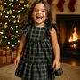 Aria Dress In Tartan, thumbnail 1 of 4