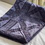 Deep Blue Bedspread With Mirrorwork, thumbnail 2 of 2