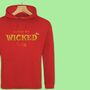 'A Little Bit Wicked' Glittery Teens/Adults Hoodie, thumbnail 6 of 12