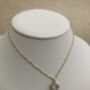 Pink Clover Pendant Necklace, thumbnail 5 of 6