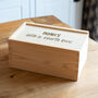 Personalised Arts And Crafts Box With Sliding Lid, thumbnail 5 of 5