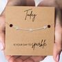 Graduation Gifts A Gold Plated Or Silver Plated Star Bracelet And Card, thumbnail 3 of 4