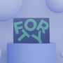 'Forty' 40th Birthday Card, thumbnail 1 of 3
