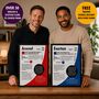 Personalised 40th Birthday Gift Birth Year Print For Football Fans, thumbnail 1 of 12