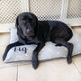 Personalised Large Grey Star Dog Bed, thumbnail 2 of 2