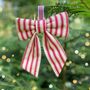 Bow Christmas Tree Decorations, thumbnail 4 of 6