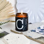 Bergamot, Lemongrass And Lime Initial Candle, thumbnail 1 of 7