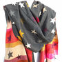 Reversible Colourful Personalised Star Scarf, thumbnail 1 of 12