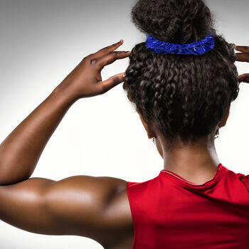 Silky Satine Rugby Scrunchie: Free UK Delivery, 7 of 12