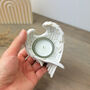 White Angel Wing Tealight Holder Gift For Christening, thumbnail 8 of 10