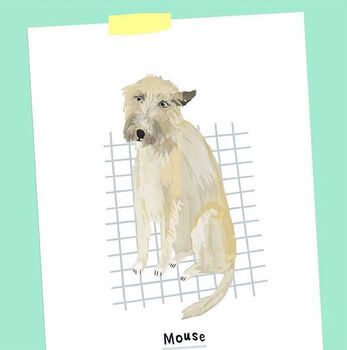 Personalised Illustrated Pet Portrait, 11 of 12