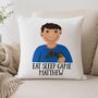 Personalised Gaming Cushion Gift For Gamers, thumbnail 4 of 11