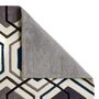 Area Rug Hand Tufted Rectangle Grey/Navy, thumbnail 4 of 8