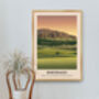 Binevenagh Aonb Travel Poster Art Print, thumbnail 5 of 8