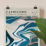 Capricorn Astrology Print, thumbnail 2 of 4