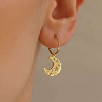Moon And Star Hoops, 3 of 4