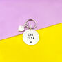 Personalised Hand Stamped Car Keys Keyring, thumbnail 2 of 7
