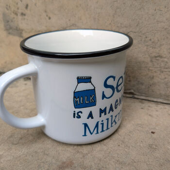 Personalised Thank You Milkman Mug, 5 of 8