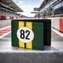 No 82 Racing Green Leather Wallet, thumbnail 1 of 4