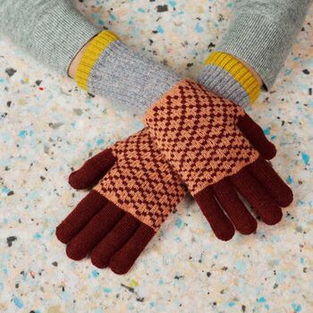 Ladies Lambswool Gloves And Fingerless Mitts, 3 of 12