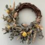 Small Spring Wreath With Dried Flowers, thumbnail 5 of 5