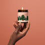 Holiday Vibes Scented Candle Christmas Gift, thumbnail 4 of 8