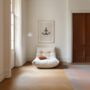 Inner Peace Wall Print | Black And Cream, thumbnail 4 of 5