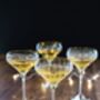 Deco Champagne Saucers, thumbnail 5 of 7