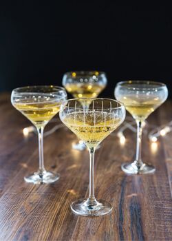 Deco Champagne Saucers, 5 of 7