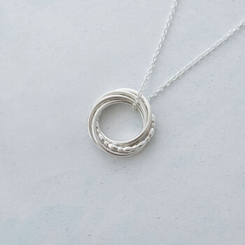 50th Birthday Ring Necklace, 9 of 12