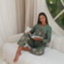 Mint Cotton Long Pyjama Set, thumbnail 5 of 7