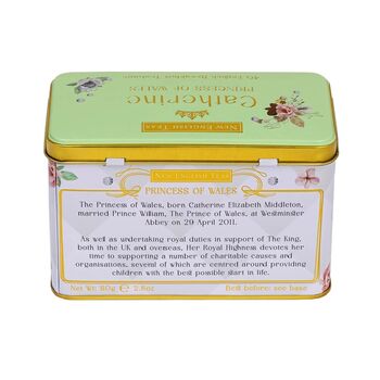 Catherine, Princess Of Wales Tea Tin With 40 Teabags, 4 of 4