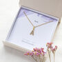 June Birthstone Initial Necklace, thumbnail 3 of 8