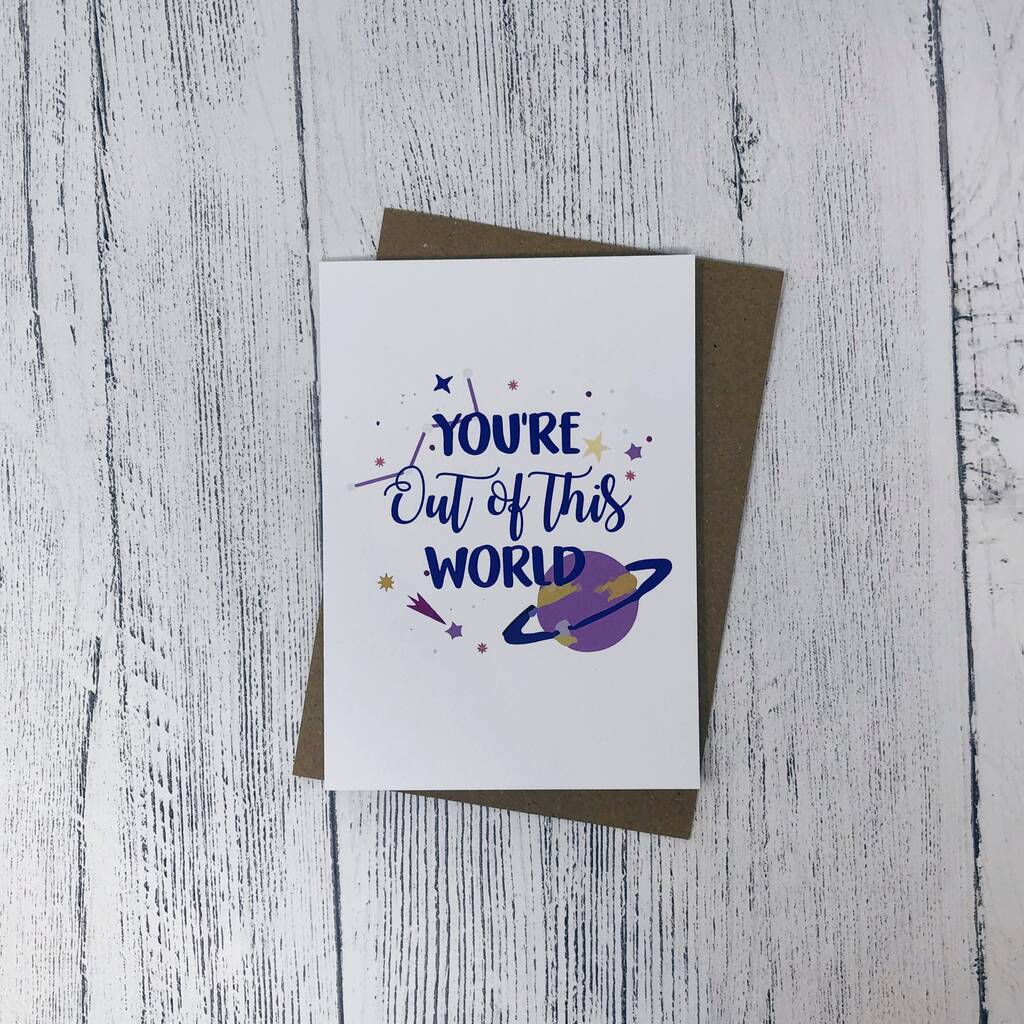 you're out of this world valentines card by xoxo designs by ruth ...