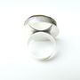 Large Labradorite Gemstone Ring Set In Sterling Silver, thumbnail 5 of 6