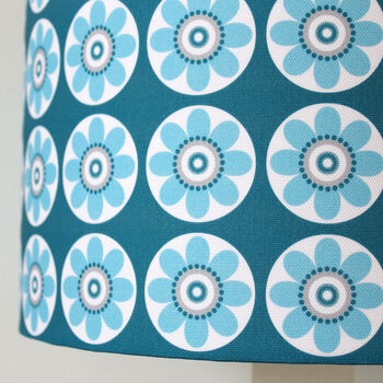 Daisy Daisy Lampshade In Pink Or Blue, 4 of 4