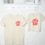 Slice Slice Baby Pizza Father And Child T Shirts, thumbnail 1 of 2