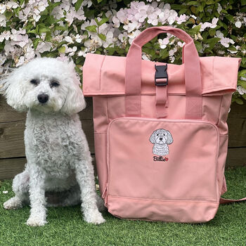 Personalised Dog Lover Backpack, 2 of 12