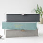 Luxury Personalised Boxfile In Linen, thumbnail 4 of 8