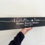 Home Sweet Home Personalised Sign, thumbnail 4 of 5