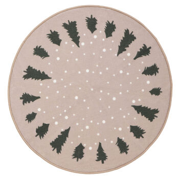 Floormatters Printed Loop Merry Christmas Trees Two Pcs 40x60 And 50x150, 5 of 7