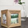 Personalised Oak Photo Cube Keepsake Box, thumbnail 5 of 7