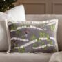 Personalised Embroidered Winter Ski Cushion, thumbnail 1 of 3